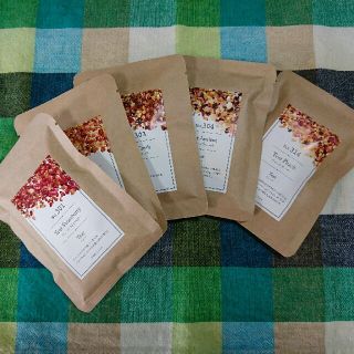 大人気の食べれる紅茶 ティートリコ (TEAtrico) 10g色々5点セット(茶)