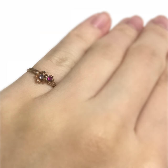 華奢♡ピンキーリング2セット レディースのアクセサリー(リング(指輪))の商品写真