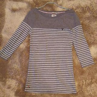 トミーヒルフィガー(TOMMY HILFIGER)の12月セール*美品  *トミーヒルガー*  Sサイズ(カットソー(長袖/七分))