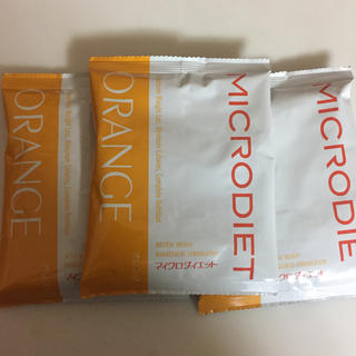 マイクロダイエット  オレンジ味 3袋(ダイエット食品)