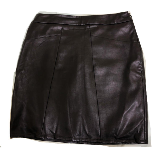 MURUA(ムルーア)のMURUA レザータイトスカート レディースのスカート(ミニスカート)の商品写真