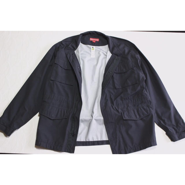 Supreme(シュプリーム)のvintage supreme jacket navy ヘリンボーン メンズのジャケット/アウター(ブルゾン)の商品写真