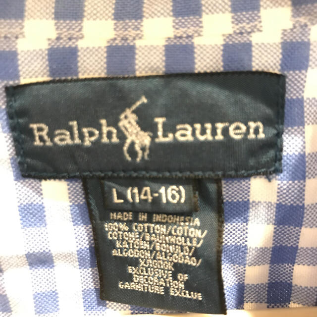 Ralph Lauren(ラルフローレン)のラルフローレンギンガムチェックシャツ メンズのトップス(シャツ)の商品写真
