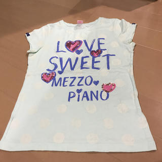 メゾピアノジュニア(mezzo piano junior)のメゾピアノ(Tシャツ/カットソー)