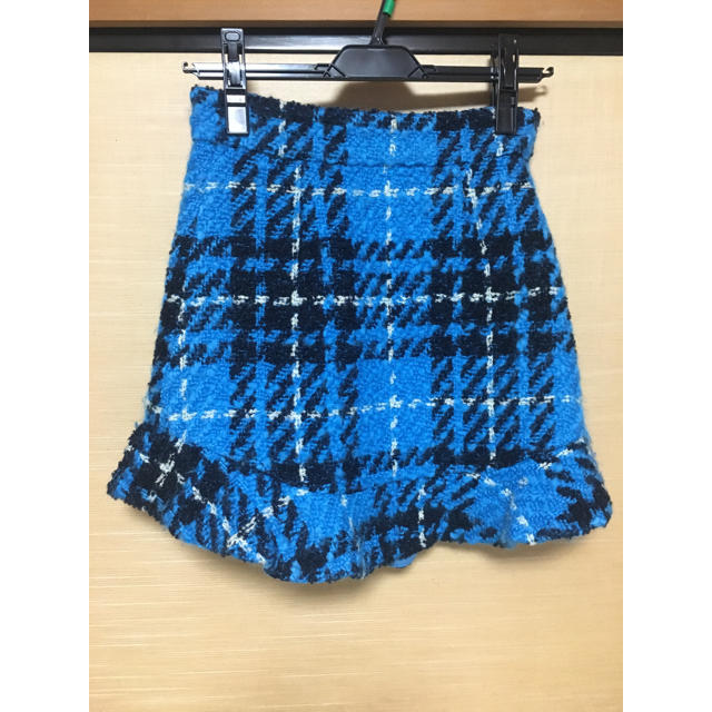 SNIDEL(スナイデル)のsnidel チェック 台形 スカート レディースのスカート(ミニスカート)の商品写真