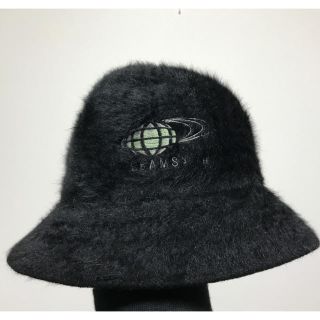 カンゴール(KANGOL)の【KANGOL×BEAMS】コラボ商品 アンゴラハット 黒(ハット)