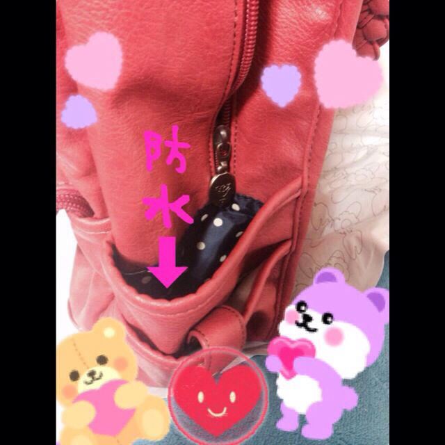 THE EMPORIUM(ジエンポリアム)のポケットいっぱいリュック☆ レディースのバッグ(リュック/バックパック)の商品写真