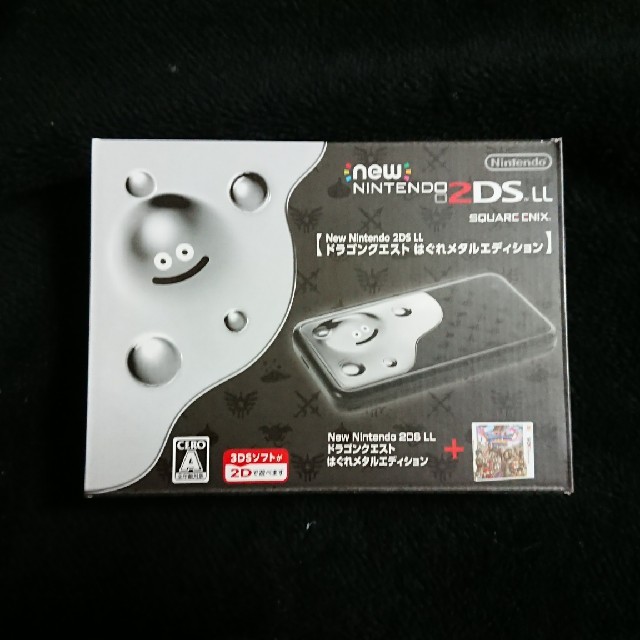 任天堂(ニンテンドウ)のNewニンテンドー2DS LL ドラゴンクエスト はぐれメタルエディション

 エンタメ/ホビーのゲームソフト/ゲーム機本体(携帯用ゲーム機本体)の商品写真