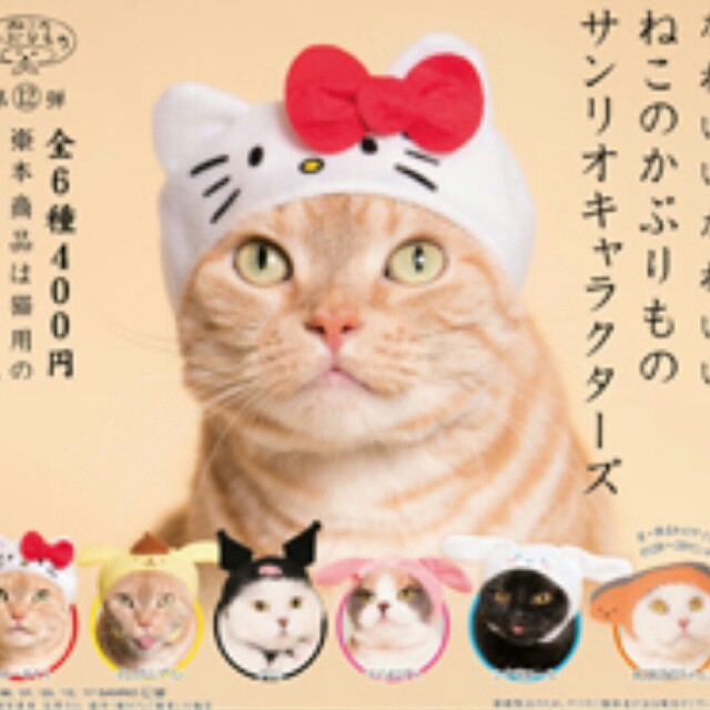 ガチャガチャ ねこのかぶりもの その他のペット用品(猫)の商品写真