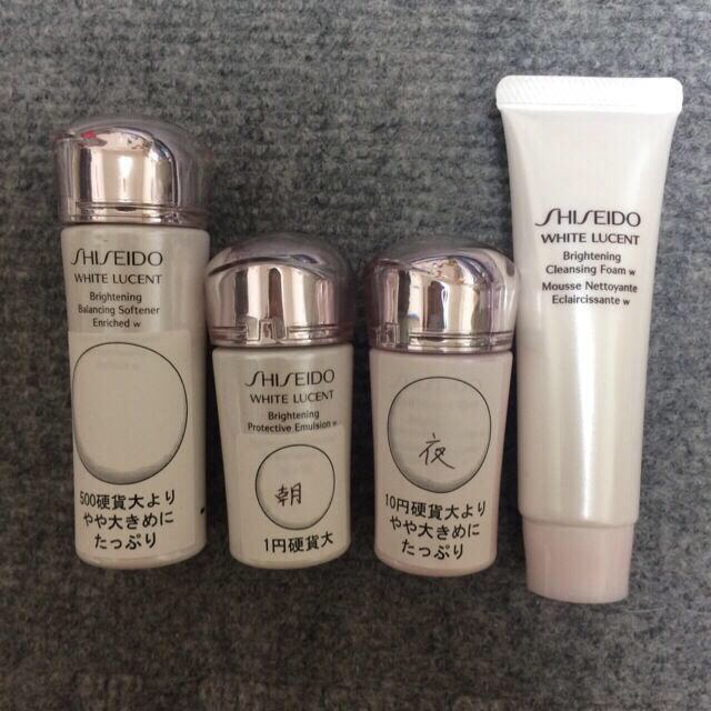 SHISEIDO (資生堂)(シセイドウ)の【資生堂 ホワイトルーセント】 試供品 コスメ/美容のベースメイク/化粧品(その他)の商品写真