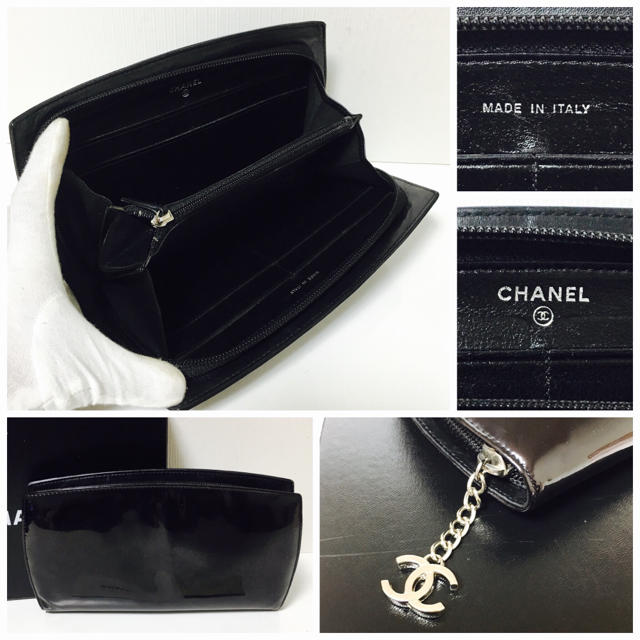 CHANEL(シャネル)のシャネル メイクアップ ライン ラウンドファスナー 長財布‼︎ レディースのファッション小物(財布)の商品写真