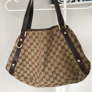 グッチ(Gucci)のGUCCI GGキャンバストートバッグ 正規品(トートバッグ)