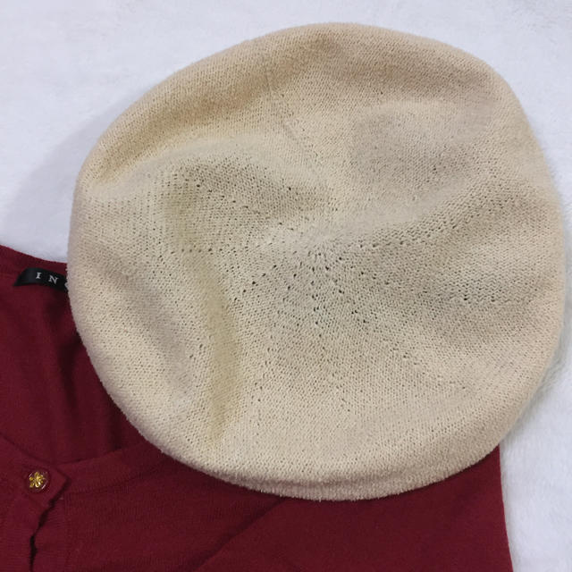 INGNI(イング)のINGNI カーデ&ベレー帽 レディースの帽子(ハンチング/ベレー帽)の商品写真