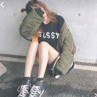 マウジー(moussy)のmoussy vintage ma-1 美品(ブルゾン)