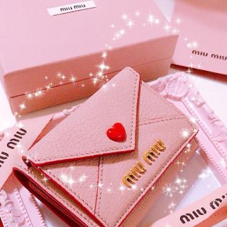 miumiu ラブレターコレクション　財布