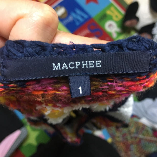 MACPHEE(マカフィー)の専用★カラフルセーター。ショート丈macphee レディースのトップス(ニット/セーター)の商品写真