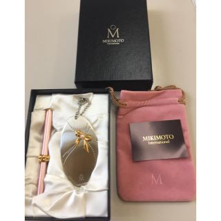 ミキモト(MIKIMOTO)のLilacさん専用  MIKIMOTO 鏡、紅筆セット 新品(その他)