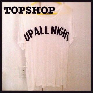 トップショップ(TOPSHOP)のTOPSHOPロゴT(Tシャツ(半袖/袖なし))