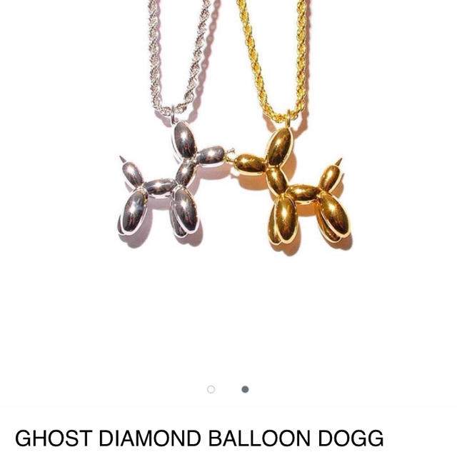 gh00o00st   BALLOON DOGG ゴールド