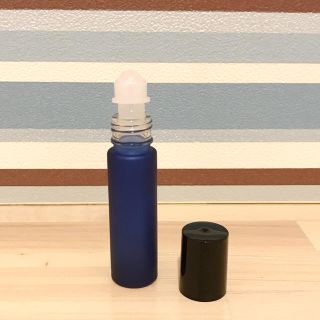 【送料込】ロールオン ガラスボトル(ブルー) 10ml 3本セット(アロマグッズ)