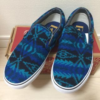 ヴァンズ(VANS)のバンズ ペンドルトン スリッポン 27(スニーカー)