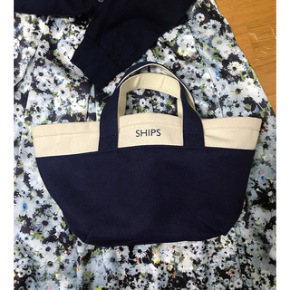 シップスフォーウィメン(SHIPS for women)のSHIPS❄️トート エコバッグ サブバッグ(トートバッグ)