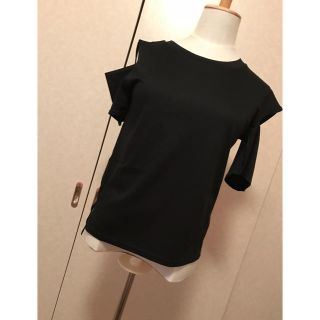 アウラアイラ(AULA AILA)のショルダーカットTシャツ(Tシャツ(半袖/袖なし))