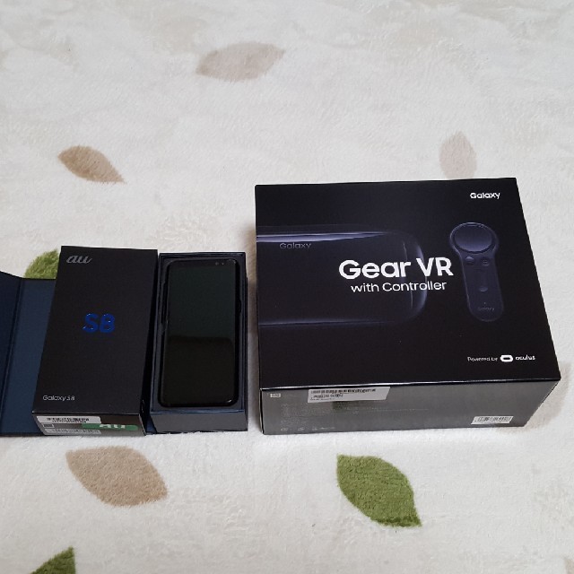 SAMSUNG - Galaxy S8 edge SCV36 +Gear VR セット