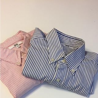 ユニクロ(UNIQLO)のユニクロ メンズ 長袖シャツ♡(シャツ)