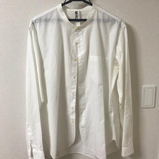 MARGARET HOWELL - MHL ノーカラーシャツ Lサイズの通販 by tk's shop 