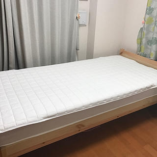 ムジルシリョウヒン(MUJI (無印良品))の無印良品 シングルサイズ ベッド(シングルベッド)