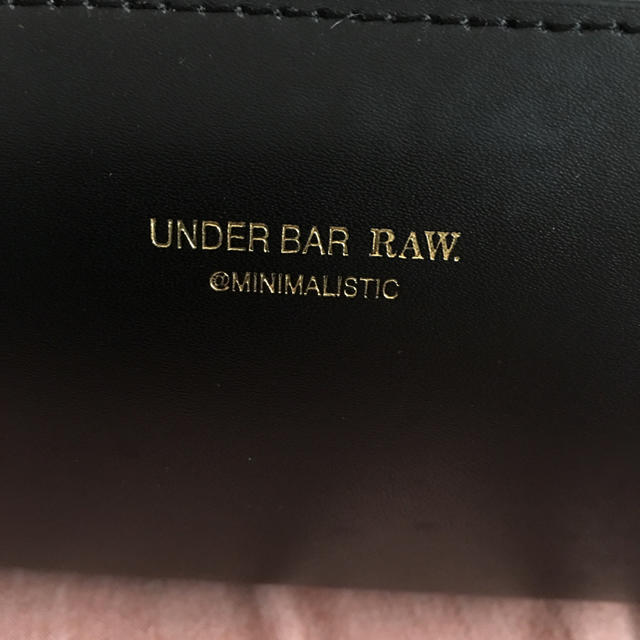 UNDER BAR RAW.(アンダーバーロウ)のミニボストンショルダーバッグ レディースのバッグ(ボストンバッグ)の商品写真