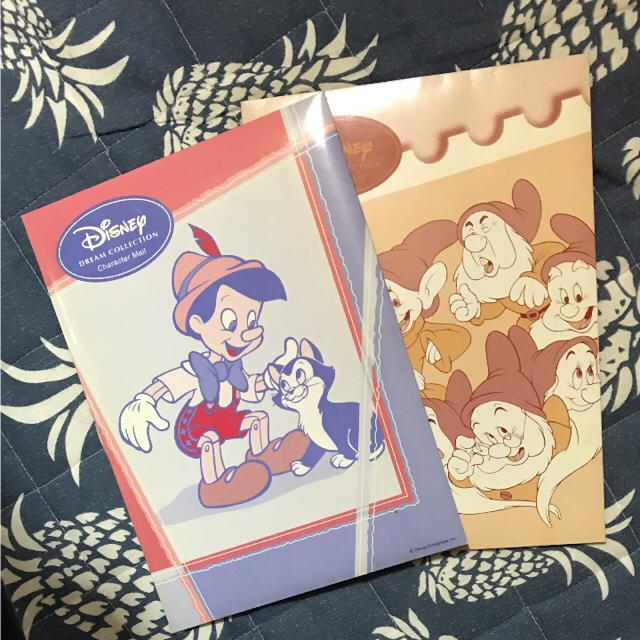 Disney(ディズニー)のディズニー レターセット ハンドメイドの文具/ステーショナリー(カード/レター/ラッピング)の商品写真