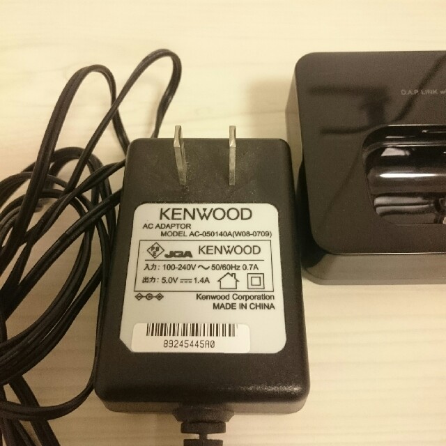 KENWOOD(ケンウッド)の値下げ! KENWOOD iPodドッグ スマホ/家電/カメラのオーディオ機器(その他)の商品写真