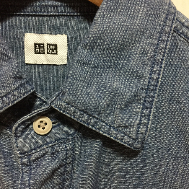 UNIQLO(ユニクロ)の【未使用】ユニクロデニムシャツ メンズのトップス(シャツ)の商品写真