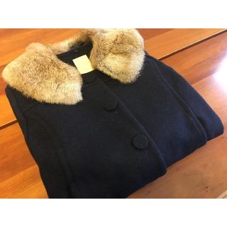 ビームス(BEAMS)の限定値下げ！BEAMS HEART 2wayファー付きコート(ピーコート)