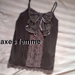 アクシーズファム(axes femme)のaxes femme❤︎(キャミソール)