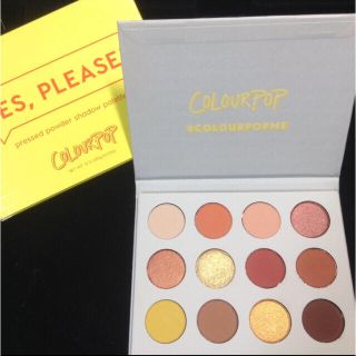 カラーポップ(colourpop)のColourpop Yes, Please アイシャドウパレット 人気 入手困難(アイシャドウ)