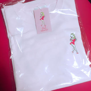 ハニーミーハニー(Honey mi Honey)のfoxy BITCH T-shirt ピンク Tシャツ(Tシャツ(半袖/袖なし))