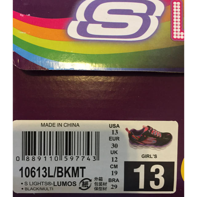 SKECHERS(スケッチャーズ)のSKECHERS  19cm キッズ/ベビー/マタニティのキッズ靴/シューズ(15cm~)(スニーカー)の商品写真