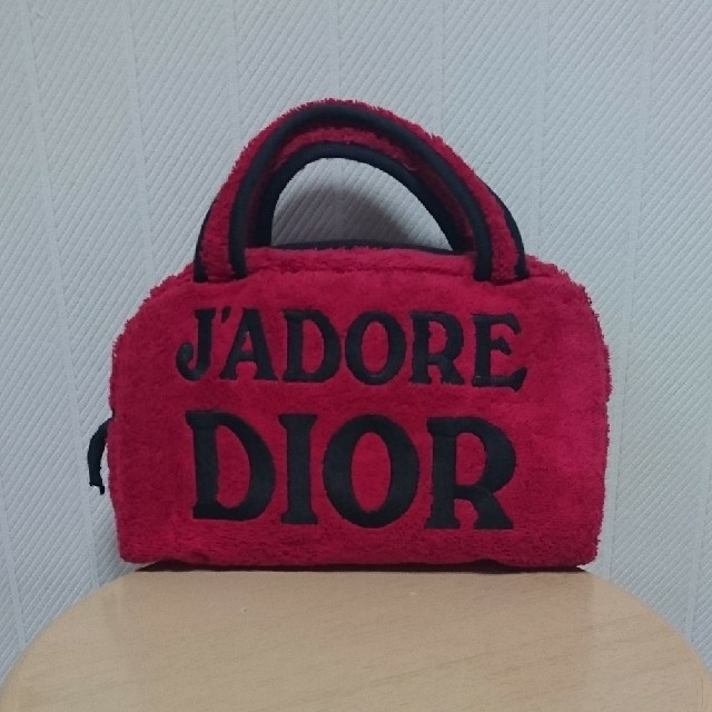 Dior - Dior☆ディオール ミニバッグ パイル地 レッドの通販 by ted's ...