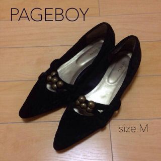 ページボーイ(PAGEBOY)のページボーイ♡ローヒールぺたんこパンプス(ハイヒール/パンプス)