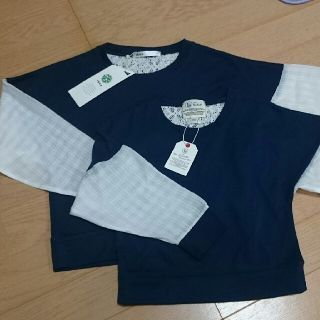 イッカ(ikka)のみー様専用 姉妹お揃い 長袖 100 120(Tシャツ/カットソー)