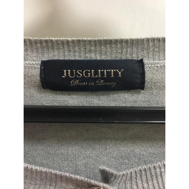 JUSGLITTY(ジャスグリッティー)のジャスグリッティー カーディガン レディースのトップス(カーディガン)の商品写真