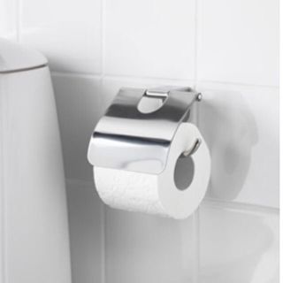 イケア(IKEA)のIKEA イケア KALKGRUND カルクグルンド トイレットペーパーホルダー(トイレ収納)