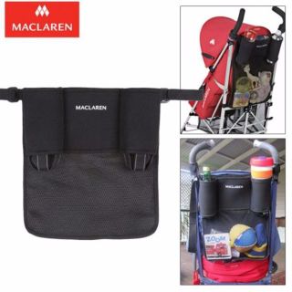 マクラーレン(Maclaren)のマクラーレン ユニバーサル オーガナイザー 黒 ベビーカー バギー(ベビーカー用アクセサリー)