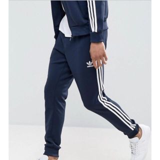 アディダス(adidas)の【 XSサイズ】新品タグ付き adidas トラックパンツ アディダス 紺(ジャージ)