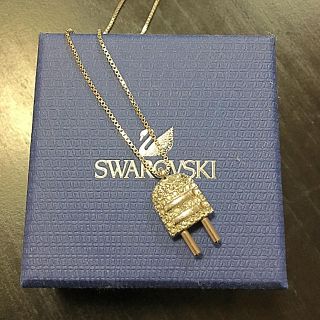 スワロフスキー(SWAROVSKI)のスワロフスキー◆コンセントネックレス(ネックレス)