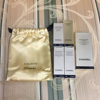 シャネル(CHANEL)の17460円相当♡⃛CHANELサブリマージュシリーズミニボトル(サンプル/トライアルキット)