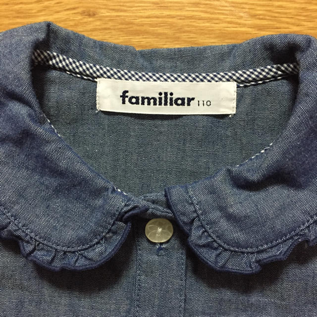 familiar(ファミリア)の[美品] familiar ファミリア ワンピース 110 キッズ/ベビー/マタニティのキッズ服女の子用(90cm~)(ワンピース)の商品写真